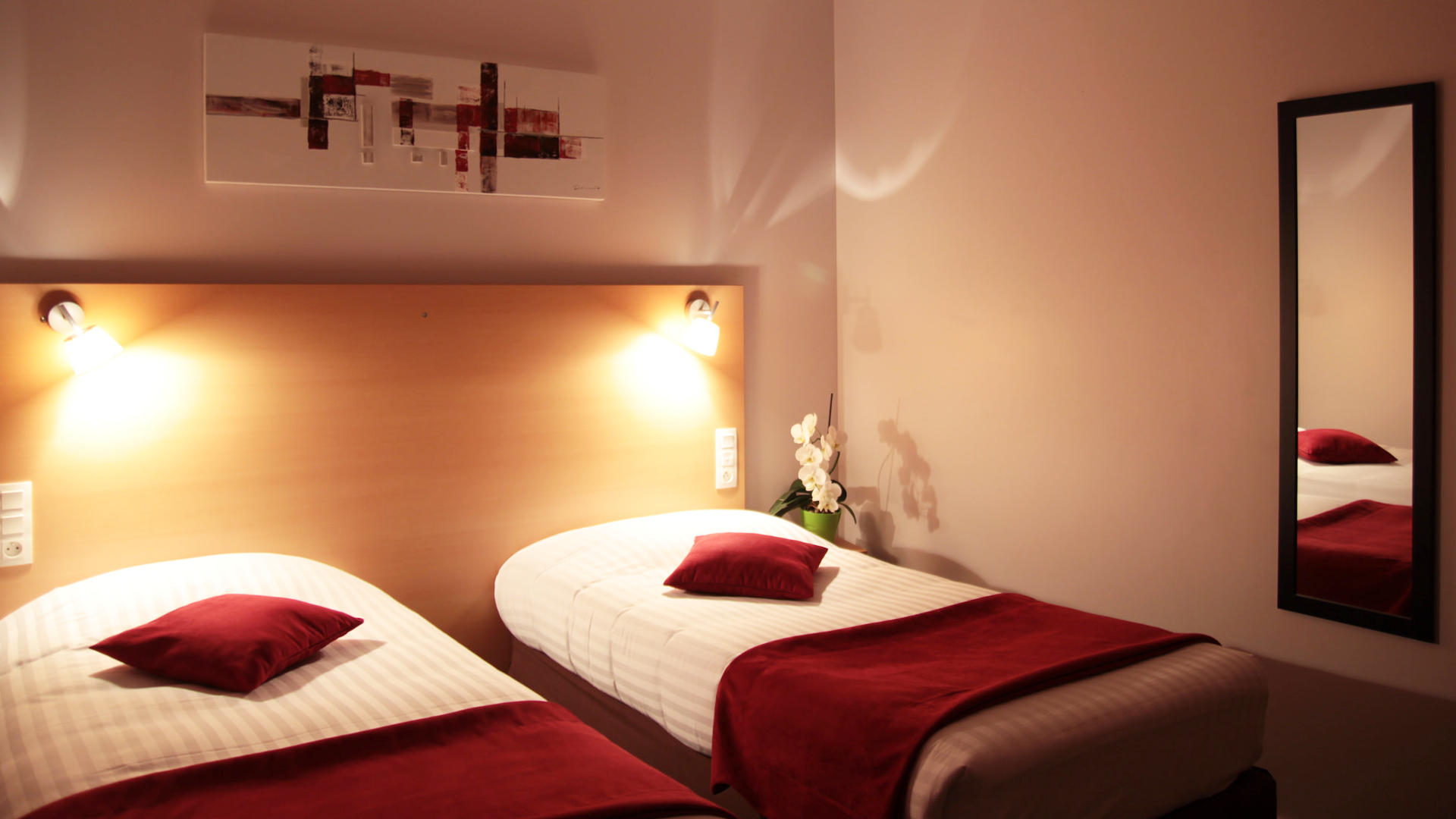 Carré Py' Hôtel*** Bagnères de Bigorre - Chambre twin